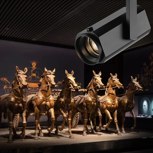 Cri97 chống chói nhấp nháy-miễn phí <span class=keywords><strong>LED</strong></span> theo dõi đèn nhôm hiện đại Thiết kế <span class=keywords><strong>COB</strong></span> <span class=keywords><strong>Chip</strong></span> 5-năm bảo hành cho Bảo tàng nghệ thuật phòng trưng bày - Product Image 2