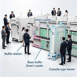 Machine de montage de puces modulaire Fu-ji NXT III NXTR à double tête avec alimentateur automatique pour ligne de production SMT, montage évolutive Pick and Place - Product Image 4