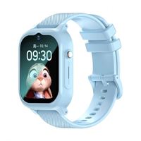 Reloj Inteligente para Niños K26 con Pantalla TFT Cuadrada, GPS+LBS+AGPS+WiFi, Videollamadas 4G, Tarjeta SIM, Monitor de Sueño y Dos Correas