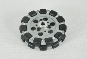 Hot bán ánh sáng tải 30 kg phổ bánh xe QL-13 mô hình Omni bánh xe con lăn cao su - Product Image 3