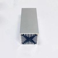Radiateur de radiateur rond en aluminium carré pour le refroidissement, refroidisseur électronique, dissipation de la chaleur du jeu de puces personnaliser