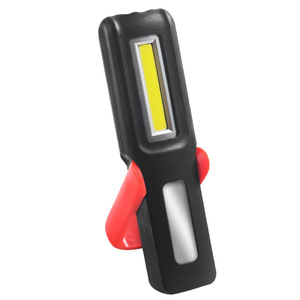 ไฟทำงานแบบ LED ชาร์จไฟได้ สีดำ พกพาสะดวก พร้อมแม่เหล็ก สำหรับซ่อมรถยนต์และตรวจสอบ - Product Image 1