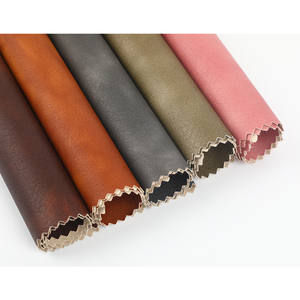 <span class=keywords><strong>Similicuir</strong></span> <span class=keywords><strong>en</strong></span> polyuréthane 0.4-0.45mm tissu <span class=keywords><strong>en</strong></span> cuir synthétique fini PU pour vestes - Product Image 2