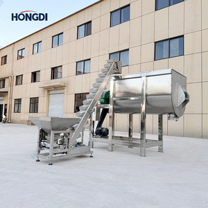 Sistema Elevador de Cangilones con Mezclador de Doble Cinta de Acero Inoxidable, con Motor de CA y Engranajes, para Línea de Mezcla de Polvo y Gránulos Químicos - Product Image 6
