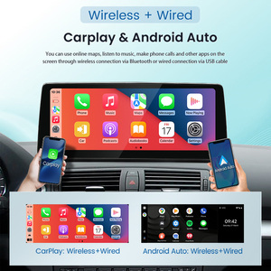 Écran multimédia HFmidia 12,3 pouces pour BMW Série 1 E81 E82 E87 E88 CCC, CarPlay sans fil, Android Auto, lecteur vidéo embarqué - Product Image 4