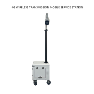1,7 a 4 m Mástil telescópico Centinela móvil Torre Cctv Cámara de red Gps Remolque de seguridad solar - Product Image 4