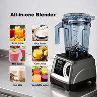 Professionele commerciële blender, sapcentrifuge, molen en smoothiemachine, heavy-duty voor hotel, restaurants en huishoudelijk gebruik, met zuivere koperen motor