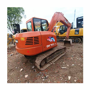 Miniexcavadora Usada Doosan DH70 de 7 Toneladas en Buen Estado con Motor Hidráulico DOOSAN 55 60 70 Miniexcavadora en Venta - Product Image 1