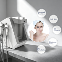 Appareil de soin du visage Aqua Peeling pour éliminer les points noirs et l'acné, contrôler le sébum, améliorer la peau déshydratée, équipement de beauté pour le soin du visage