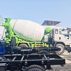 7 cubic meter cement drum tank for corn wheat and <b>millet</b> Concrete mixer trucks construction site mixing tanks - Product Image 3
