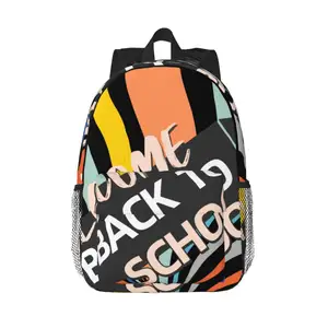 Custom Printing Polyester Pack Supplier Girls Fashionable Children School Bag For Kids Back To School Bags For Kids