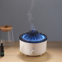 Diffuseur d'huiles essentielles volcanique bleu rechargeable 1 an, humidificateur à jet d'eau en forme de méduse, aromathérapie commerciale, parfum d'intérieur