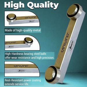 Outil de centrage de tour assorti 5/8 x 5/8 x 5 pouces, outil de redressage à rouleaux pour tours à outils - Product Image 3