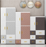 Armoire pour Vêtements de Bébé et Penderie en Tissu Temporaire