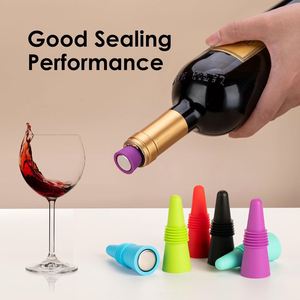 Reusable Silicone <b>Wine</b> Stopper with Leakproof Plug Bottle Cap for Preserving <b>Wine</b> Bottles - Product Image 3