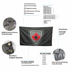 Digital gedruckte oder sieb gedruckte benutzer definierte Flagge Banner für die Förderung - Product Image 4