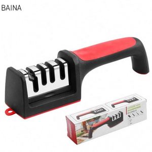 Affûteurs de couteaux manuels en gros pour accessoires de cuisine, outil d'affûtage rapide pour ciseaux - Product Image 1