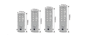 Prix d'usine en Chine 2023 nouvelle conception Intelligent Integrated tout en un <span class=keywords><strong>lampadaire</strong></span> <span class=keywords><strong>led</strong></span> solaire avec fonction d'auto-nettoyage - Product Image 6