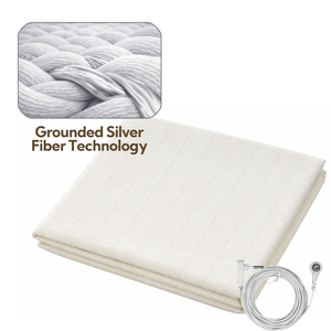 Sábana Conectora a Tierra <span class=keywords><strong>Beige</strong></span>, 95% Algodón 5% Fibra de Plata Conductora, Antiestática, Suministro Directo de Fábrica - Product Image 5