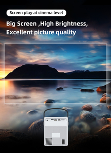 Tripsky Xách Tay Rạp Hát Tại Nhà <span class=keywords><strong>Mini</strong></span> Máy Chiếu Màu Trắng 230 ANSI Lumen Proyector Android 9 <span class=keywords><strong>LCD</strong></span> Thông Minh Máy Chiếu - Product Image 6