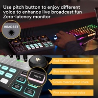 Microphone de studio à condensateur professionnel MAONOCASTER avec carte son et mixeur, casque, équipement de podcast en bundle