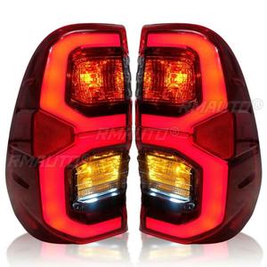Luz de freno trasera para coche, conjunto de luces traseras, lámpara trasera para Toyota Hilux 2020-2021, kit de carrocería, accesorios para coche - Product Image 4