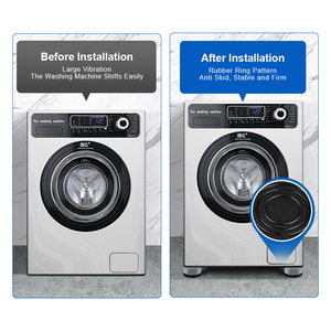 Noise Reducing Non-slip Washer <strong>Feet</strong> Pads <strong>Washing</strong> <strong>Machine</strong> Support Pads Anti Vibration Pads for <strong>Washing</strong> <strong>Machine</strong> - Product Image 3