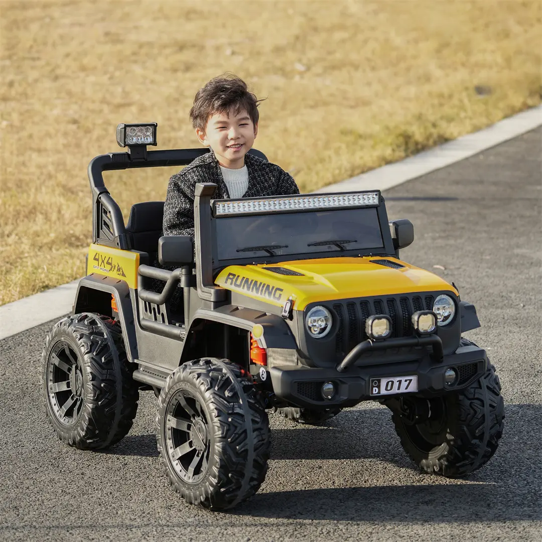 高仕様12v7A2席電気自動車キッズオフロードビッグバッテリー子供赤ちゃんおもちゃ車に乗る子供が運転する