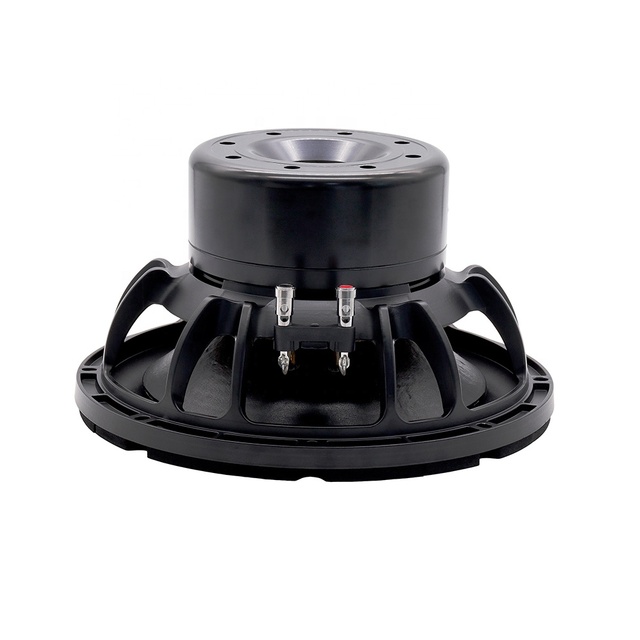 Professional 3400W 12 Inch Audio Subwoofer 4 Ohm Neodymium OEM Rubber Surround Bass Speaker 133Hz 89.4dB Sensitivity Copper