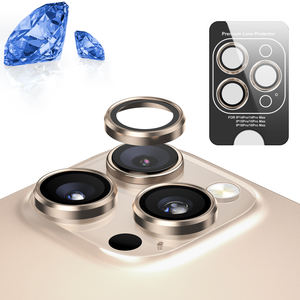 Protecteur d'objectif d'appareil photo pour <span class=keywords><strong>iPhone</strong></span> 16/15/<span class=keywords><strong>14</strong></span>/13 <span class=keywords><strong>Pro</strong></span> /<span class=keywords><strong>Pro</strong></span> <span class=keywords><strong>Max</strong></span>/ Mini/ Plus pour protecteur d'objectif d'appareil photo en verre saphir - Product Image 1