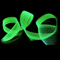 Kits de luz LED de red de malla de fibra óptica para decoración de árbol de techo de Navidad 0,75mm brillo lateral de aluminio decoraciones navideñas ópticas