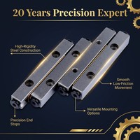 Roulement à rouleaux croisés de remplacement GS-V4-200-19Z, roulement à rouleaux linéaire CNC de haute précision en acier pour machines de gravure laser