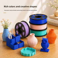 요수 하이퍼 스피드 PETG 3D 프린터 필라멘트 1.75mm, 부드러운 압출 깔끔한 와인딩 생분해성 1kg 스풀