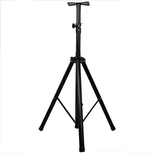 Professional 1.8m Woofer Speaker Stand With Tripod Adjustable Heavy Duty 50KGS Load Capacity