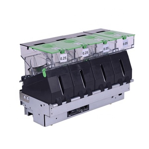 Đồng xu Dispenser cx25 RS232 cổng nối tiếp <span class=keywords><strong>USB</strong></span> kết nối 24 V DC 4 mệnh giá 4 Thùng - Product Image 3