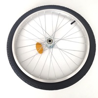 Promotion : Remorque de vélo pliable à 2 roues en métal pour extérieur, support OEM, chariot de transport de bagages et outils, garantie 1 an