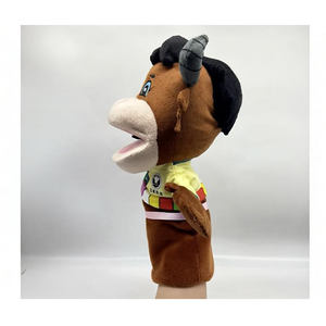 Burattino a Mano Personalizzato con Design di Cartoni Animati, Super Morbido in Peluche Imbottito con Cotone PP, Accessori per Spettacoli di Marionette - Product Image 4