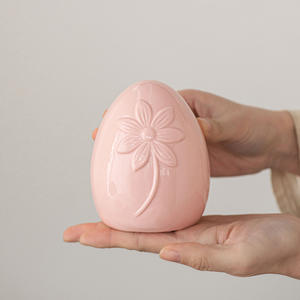 Décoration de Pâques moderne, œufs en céramique artisanaux, ornements d'œufs artistiques faits à la main, décoration de bureau, décoration de la maison <span class=keywords><strong>pour</strong></span> Pâques - Product Image 3