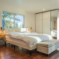 Maison Modulaire Extensible en Acier Léger pour Jardin, Design Extérieur de Luxe de 40 pieds, Préfabriquée pour Hôtels et Complexes Hôteliers