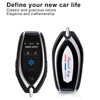 Aksesoris Elektronik, Kunci LCD 3 Tombol Mewah, Kompatibel dengan 100% Model Start Satu Tombol, Menambahkan Fitur Masuk Tanpa Kunci Empat Pintu