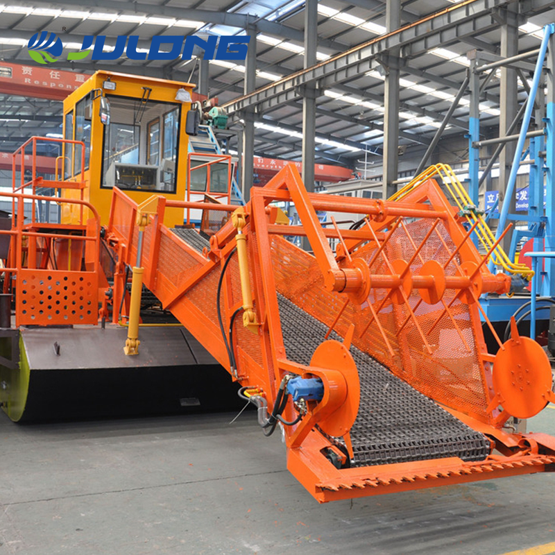 Newly Designed Aquatic Weed Harvester with
