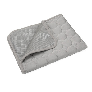 Pet <b>Cooling</b> Pad For Dogs <b>Cats</b> Summer Breathable Ice Silk <b>Mat</b> Pet Bed Zhejiang M22 Hand Wash - Product Image 2