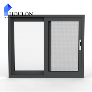 หน้าต่างบานเลื่อนอลูมิเนียมสแตนเลสแบบทันสมัยหน้าต่างบานเลื่อนแบบแนวนอนสำหรับ<span class=keywords><strong>บ้าน</strong></span>หน้าต่างกระจกราคาประหยัด - Product Image 2