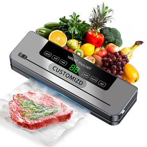 Machine de mise <span class=keywords><strong>sous</strong></span> <span class=keywords><strong>vide</strong></span> professionnelle de haute qualité pour cuisine domestique, facile à utiliser avec coupe-sac, en promotion pour usage domestique et VR, alimentation par batterie - Product Image 1