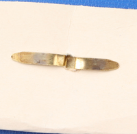 Attaches en métal plaqué or en forme de champignon pour scrapbooking, loisirs créatifs et reliure de bureau