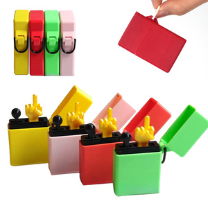 Hot Sale Durable Plastic Middle Finger <b>Lighter</b> <b>Funny</b> Cross-Border Spoof Gift Novelty & Gag Toys - Product Image 4