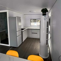 Maison mobile pliable et extensible de luxe en conteneur préfabriqué 20FT 40FT