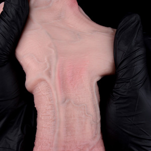 Scarletsin D-44 Weicher, 100% Wasserdichter Doppelsilikon-<span class=keywords><strong>Dildo</strong></span> mit Wasserspritzsimulation, Masturbator, Erwachsenen-Sexspielzeug - Product Image 5