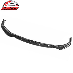 Convient pour BMW G30 2017-2020, lèvre de pare-chocs avant style GT, noir brillant - Product Image 5
