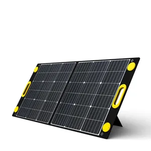 IP65 JJH Advance 60W waterproof o painel solar dobrável para a central elétrica portátil